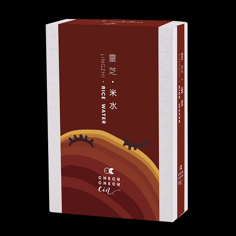 CHECKCHECKCIN 即沖米水・靈芝 21克 x 5包  (香港製造)