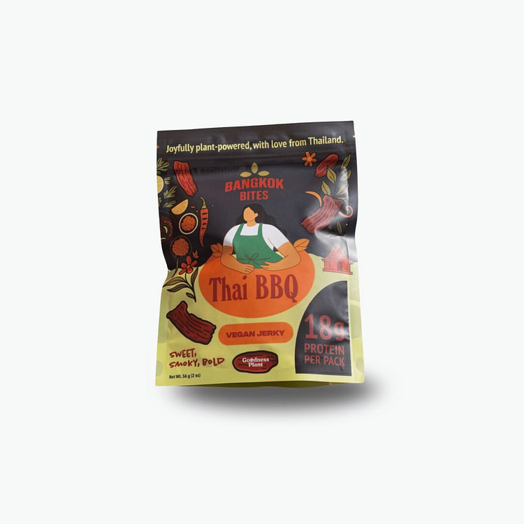 曼谷小吃豆干，泰式烤肉 2 盎司