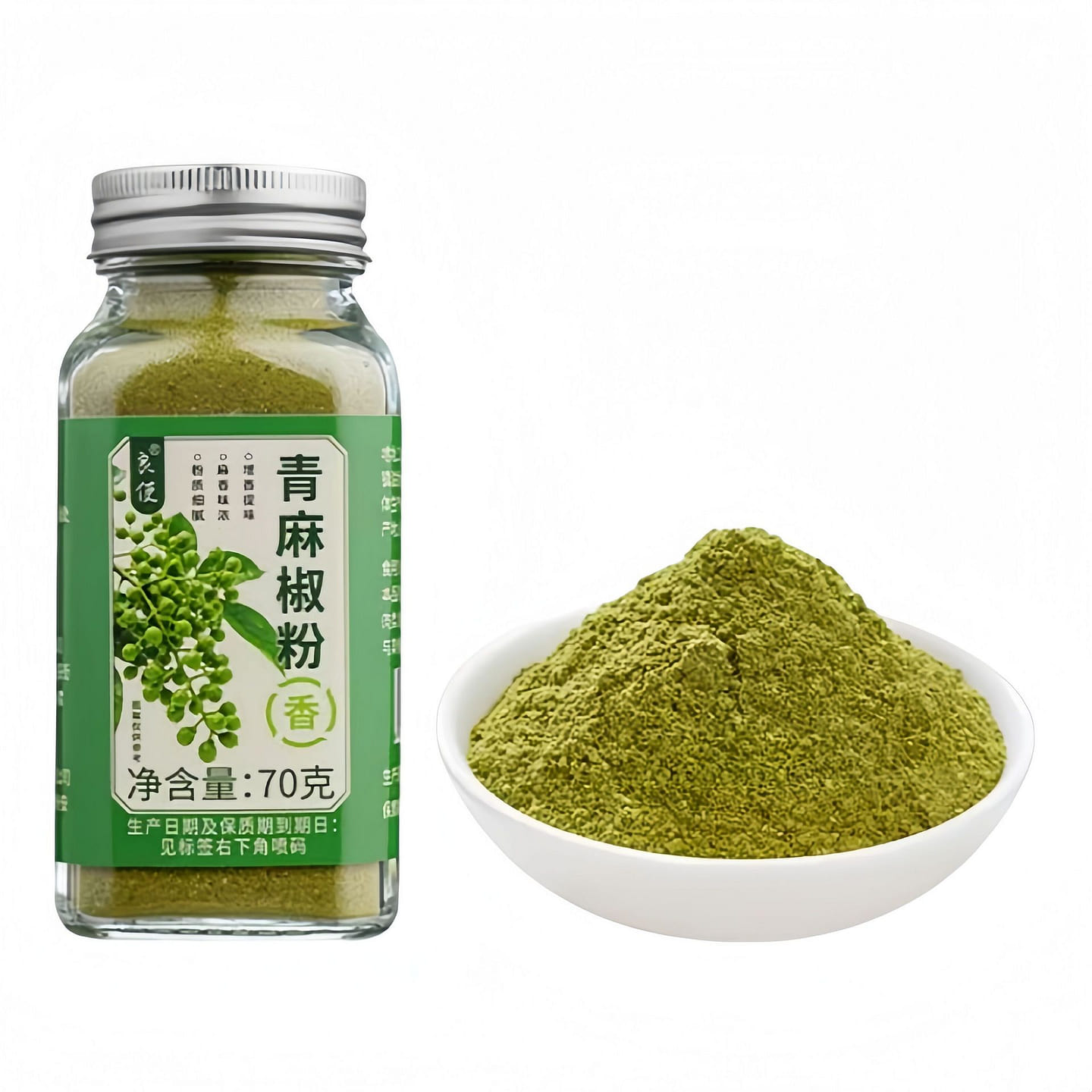 Liangshi Green Sichuan Pepper Powder 70g*1 bottle 70 g