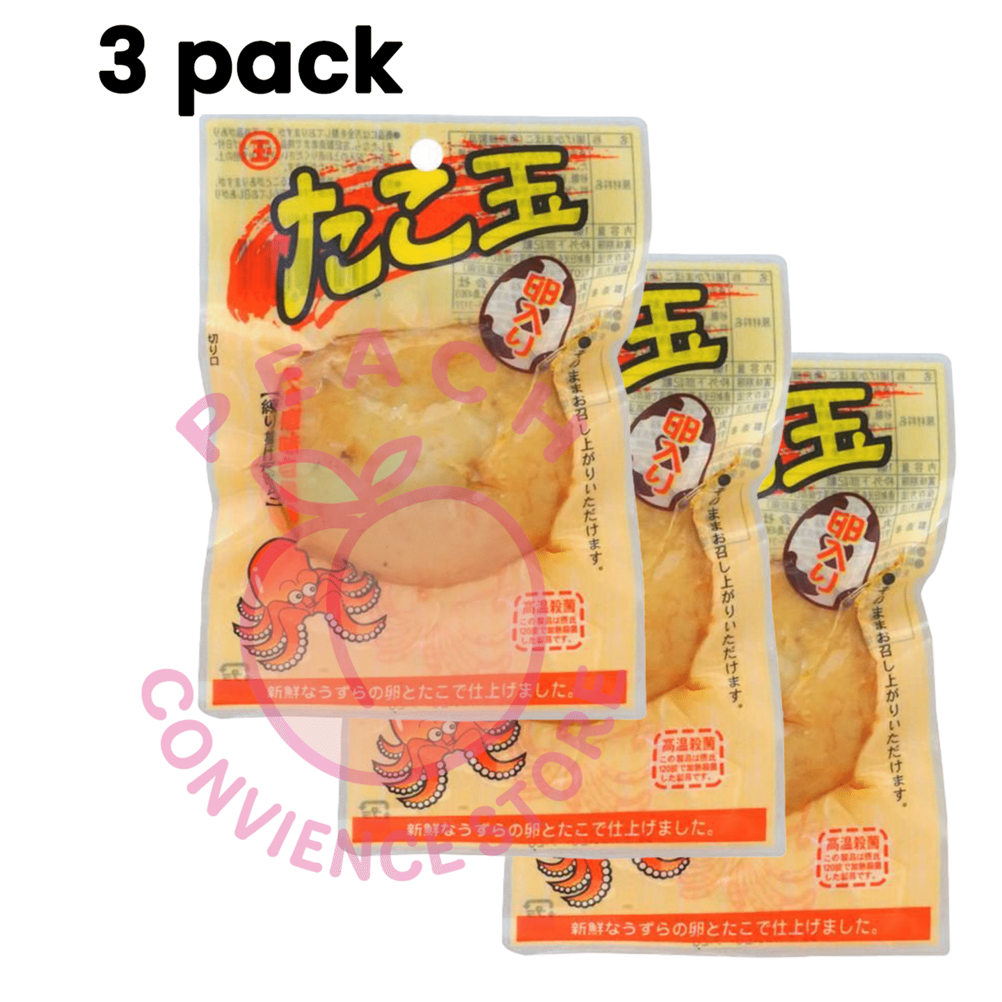 Marutama quail egg and octopus ball 1pc(Pack of 3) 1 count