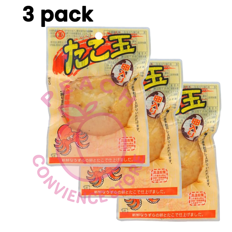 丸玉水产即食鹌鹑蛋入章鱼丸1枚入（三包装）