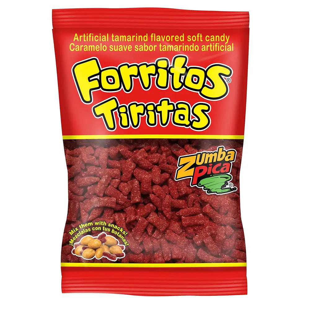 Zumba Pica Tiras Forritos Tamarind Bag 12.3 oz – Case – 12 Units 1 each