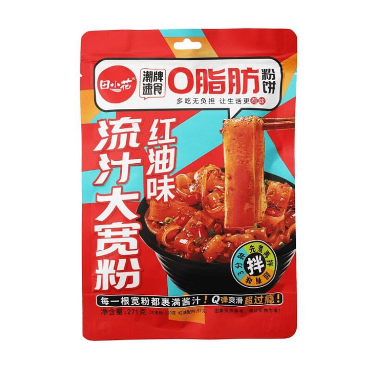 TianXiaohua BroadVermicelliinFlowingSauce271g*1bag 271 g