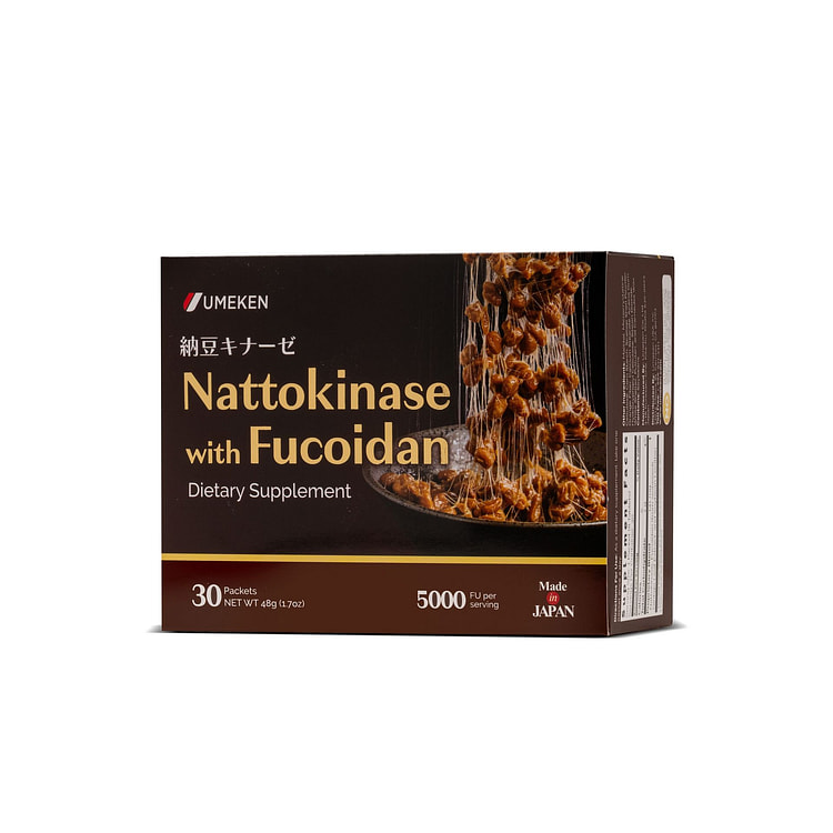 UMEKEN Nattokinase (plus Fucoidan) 1 months supply
