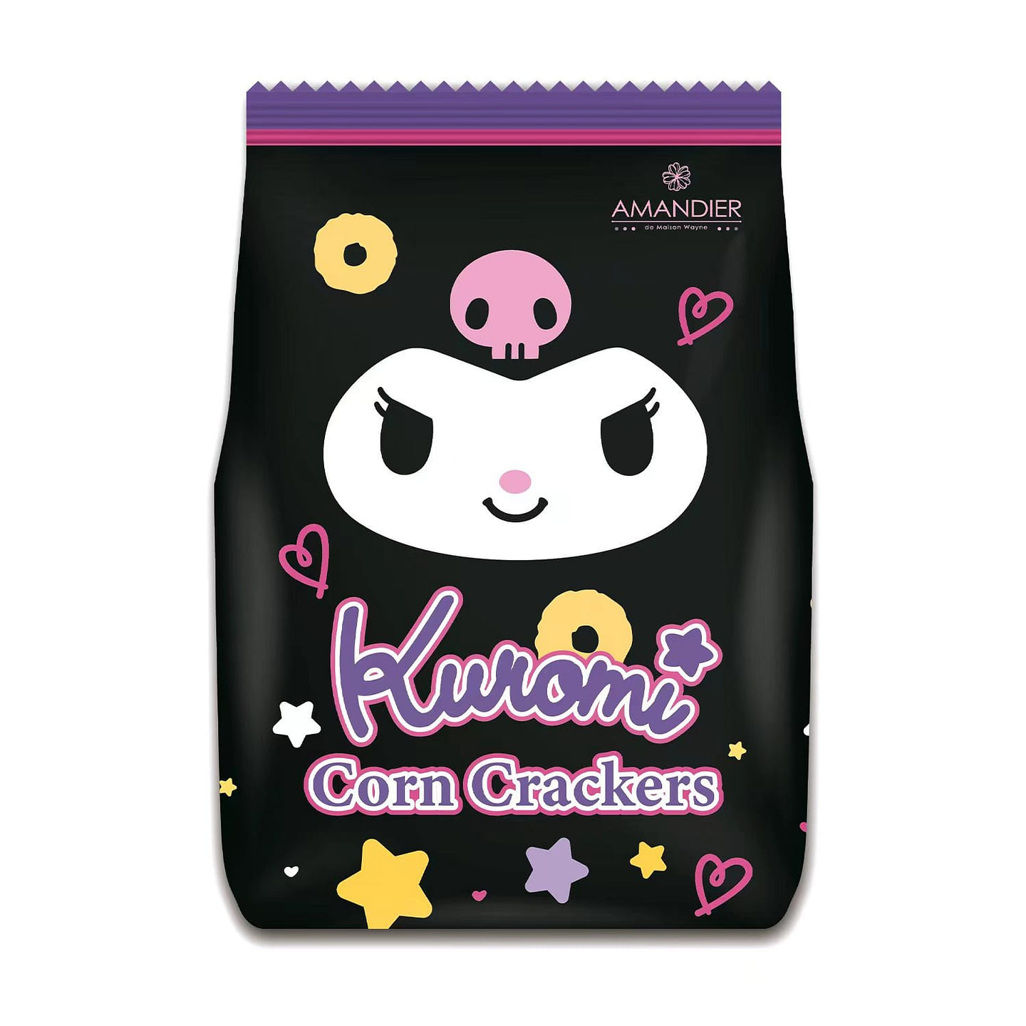 Kuromi Corn Crackers Cheese Flavor 60 g