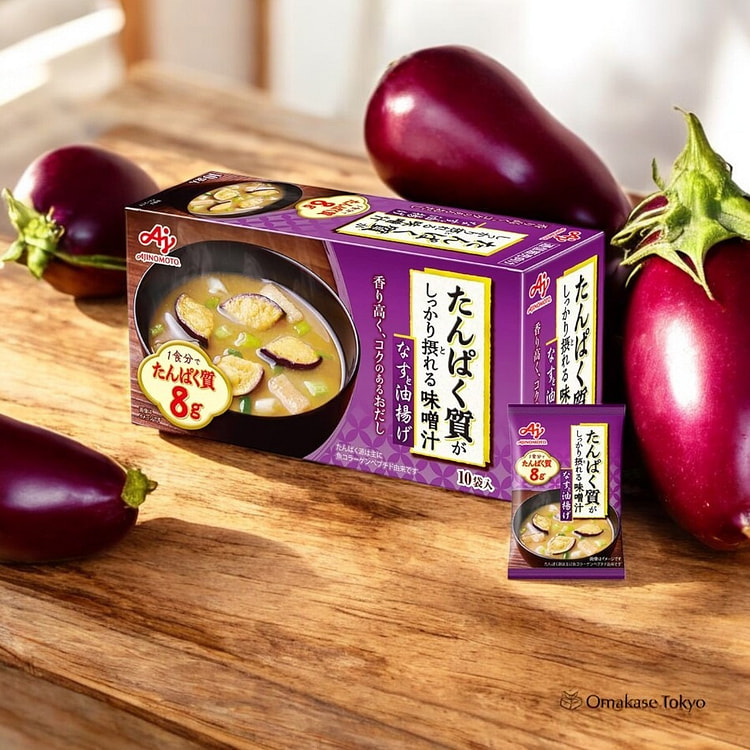 味之素蛋白质茄子豆腐味噌汤