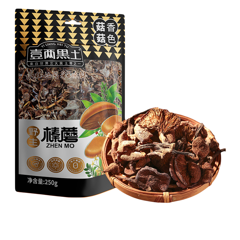 黑龙江特产】榛蘑东北野生蘑菇干货250g*1 - Weee!