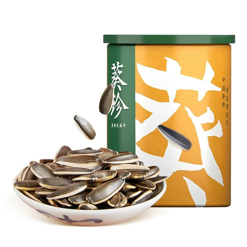 Qiaqia Medium-Roasted Large Pumpkin Seeds 188g 188 グラム