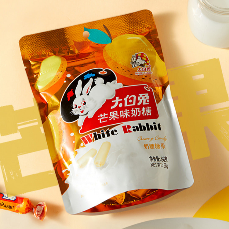 大白兔奶糖芒果味58g*1包