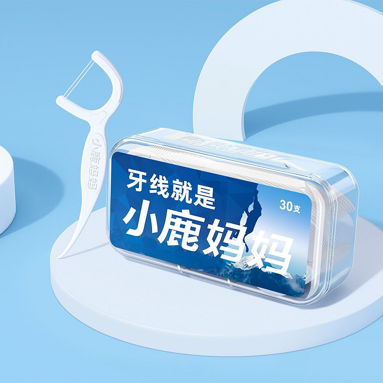 30 ultra-fine dental floss 1 box