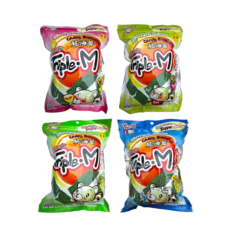 香脆海苔零食（4种口味混合组合装） 1 份*4 个