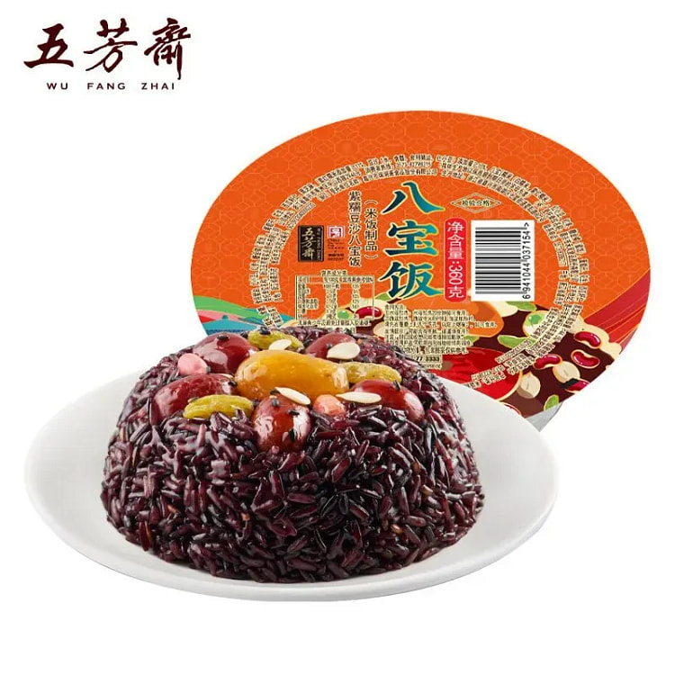五芳斋豆沙血糯八宝饭糯米饭速食年夜饭360g 360 克