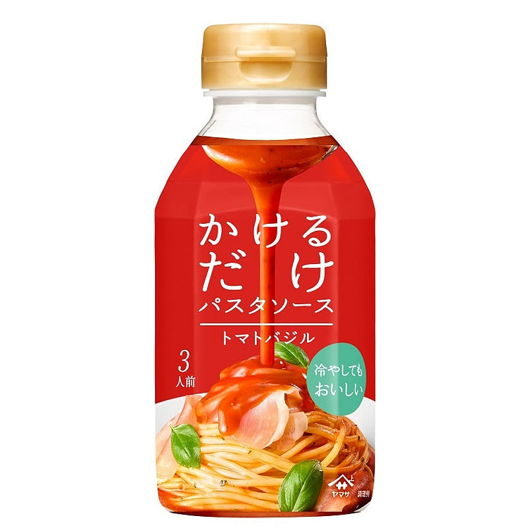 ヤマサ醤油 かけるだけパスタソース トマトバジル 330ml 330 ml(ミリリットル)