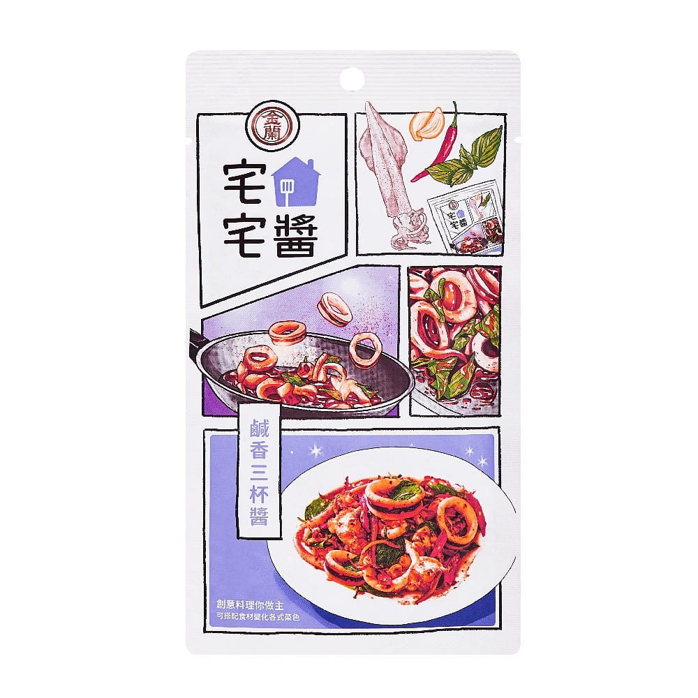 KIMLAN – Zz Cooking Fragrant Three Cup Sauce 110g 1 each