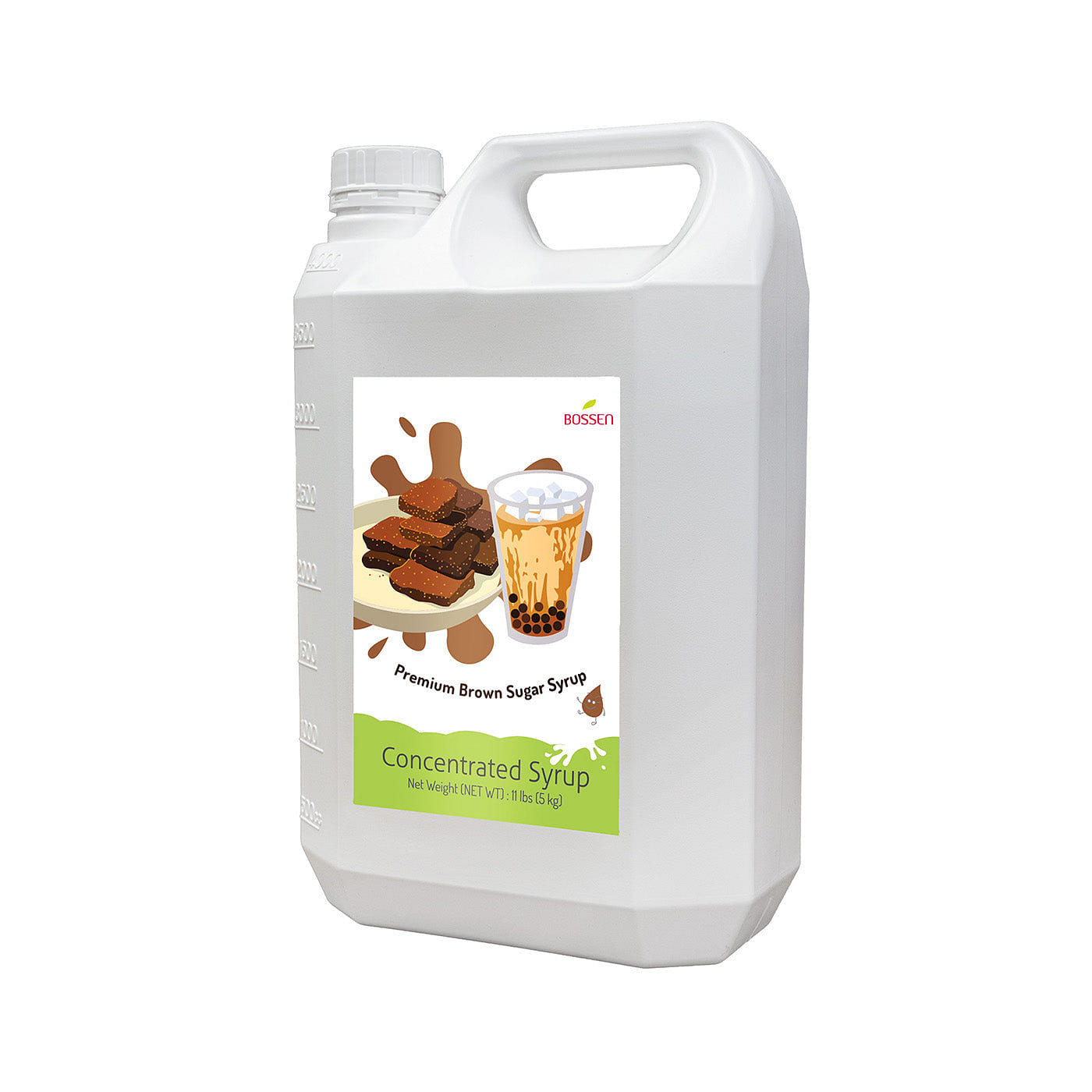 Bossen Premium Brown Sugar Syrup 11 lb Bottle 11 lb