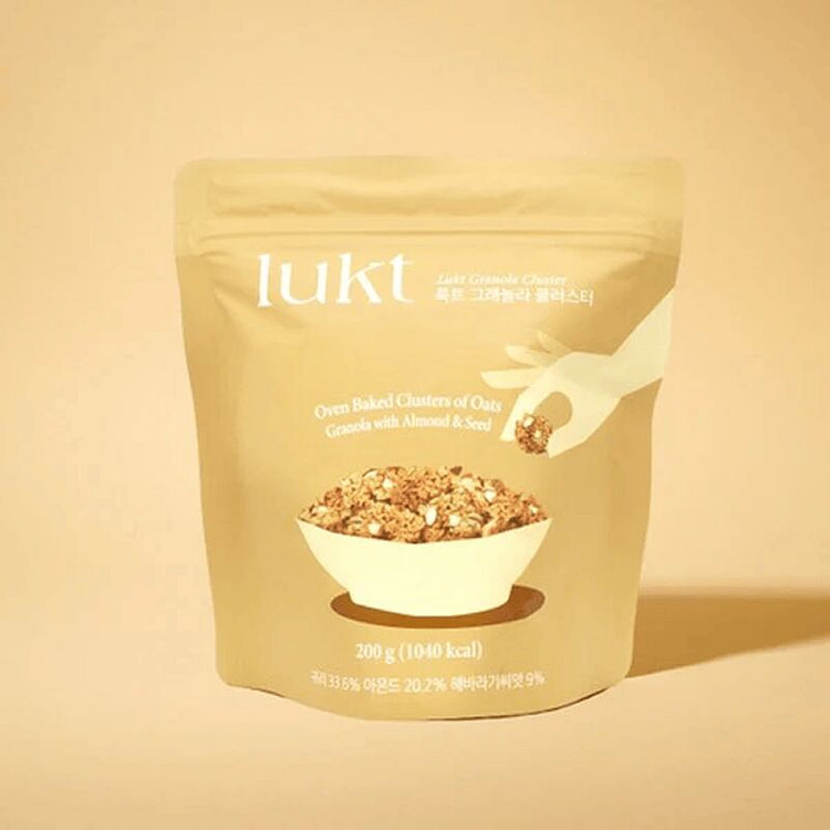 LUKT 格兰诺拉麦片块 200克 1 盒