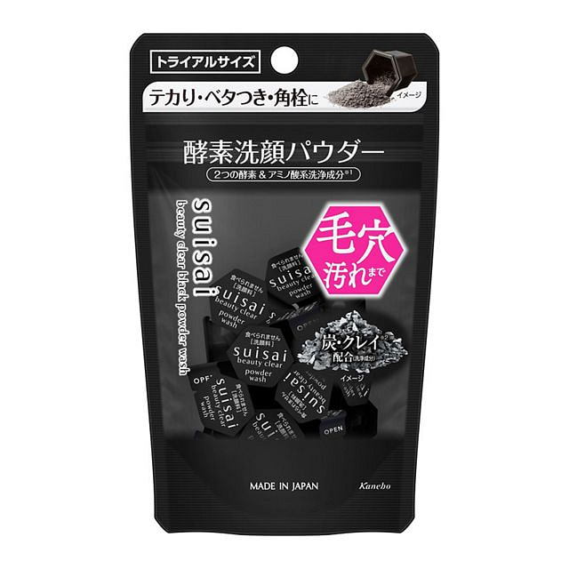 Suisai Beauty Clcar Black Powder Wash 6g