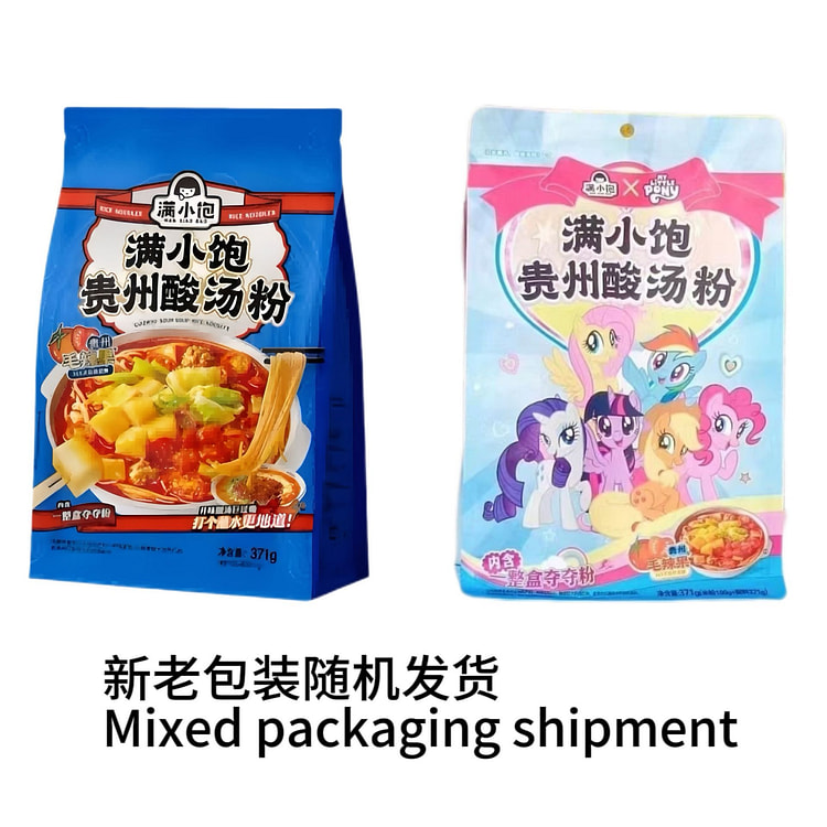 满小饱贵州酸汤粉酸辣粉371g*1袋