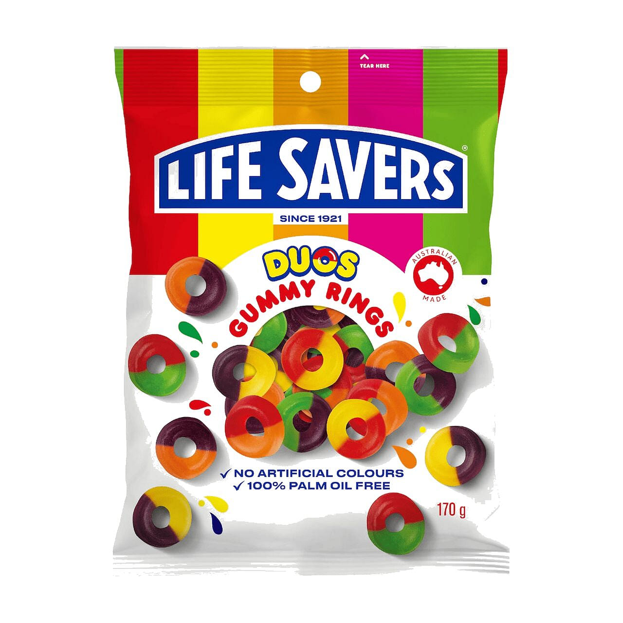 Life Savers Duos Gummy Rings 170 g / 6.0 oz 1 each