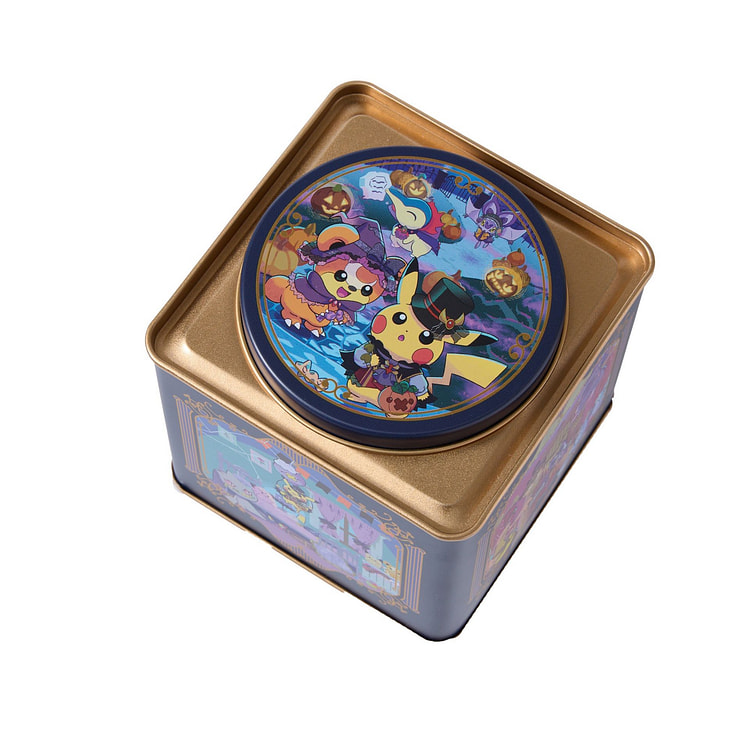 口袋妖怪万圣节钢罐水果糖（14个） 187 克