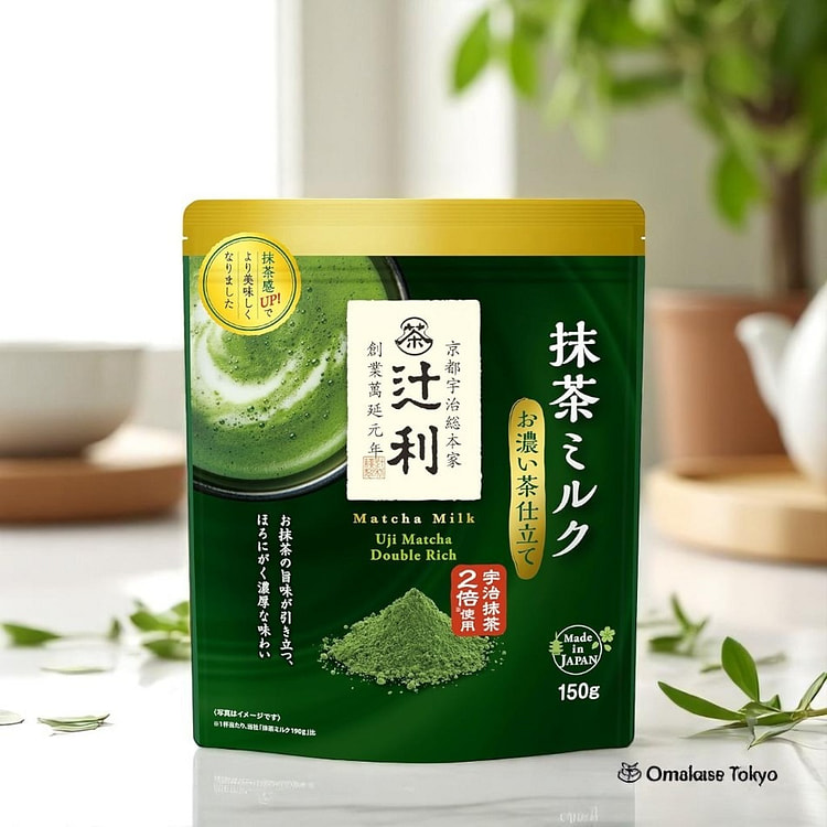 辻利抹茶牛奶小茶深色