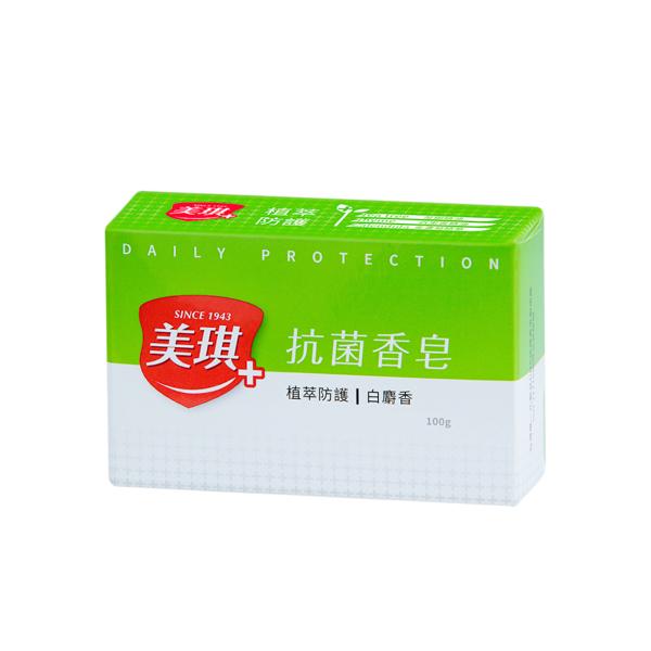 台湾【美琪】抗菌香皂:白麝香 100 克