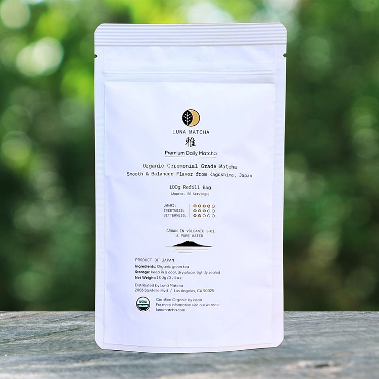 Organic Matcha - Smooth, Balanced 100g Bag 1 each
