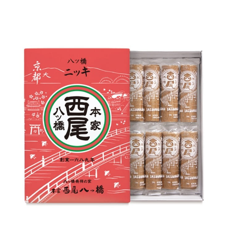 Honke Yatsuhashi Nishio Nikki 63 pieces 1 box