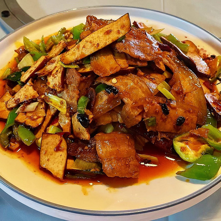 香干回锅肉 400g