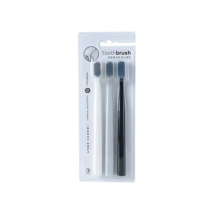 MINISO Soft-Bristle Toothbrush *3 Pieces 1 box