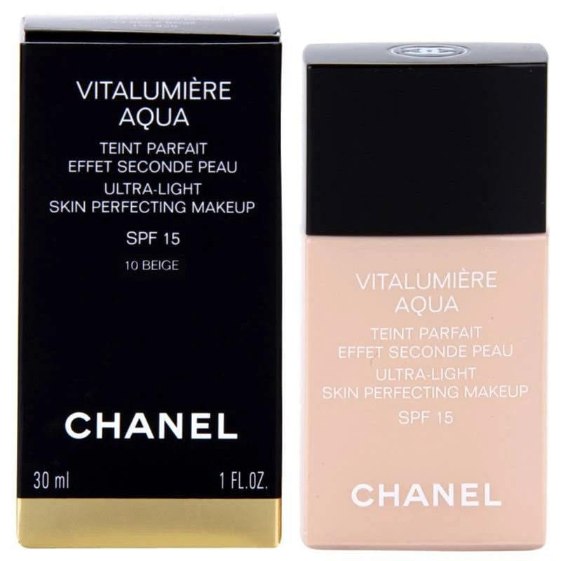 Chanel – Vitalumiere Aqua Ultra-Light SPF15 #10 Beige (30ml)