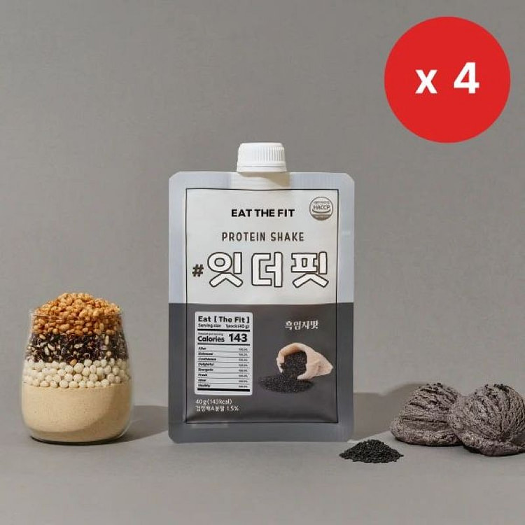 Eat The Fit Protein Shake Black Sesame Flavor 280 g