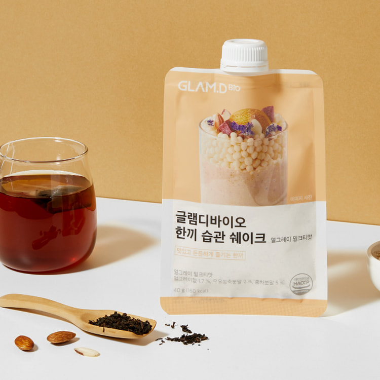 【韩国直邮】GLAM.D代餐奶昔伯爵红茶风味1袋