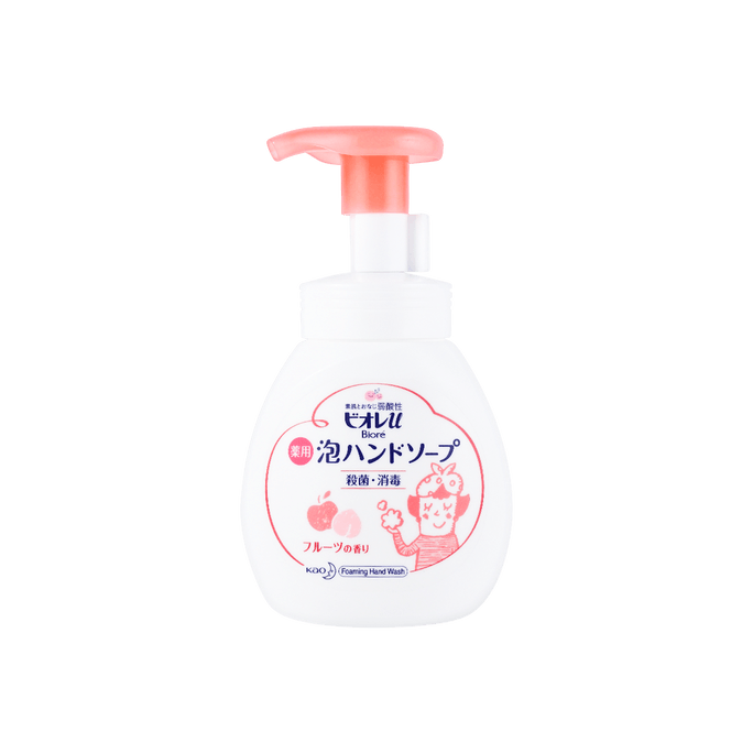 KAO BIORE Foam Hand Soap Pump Fruit 250ml Weee!