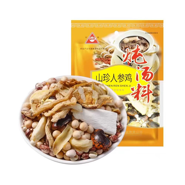 川珍山珍人参炖鸡汤料150g*1袋乌鸡土鸡煲汤料包
