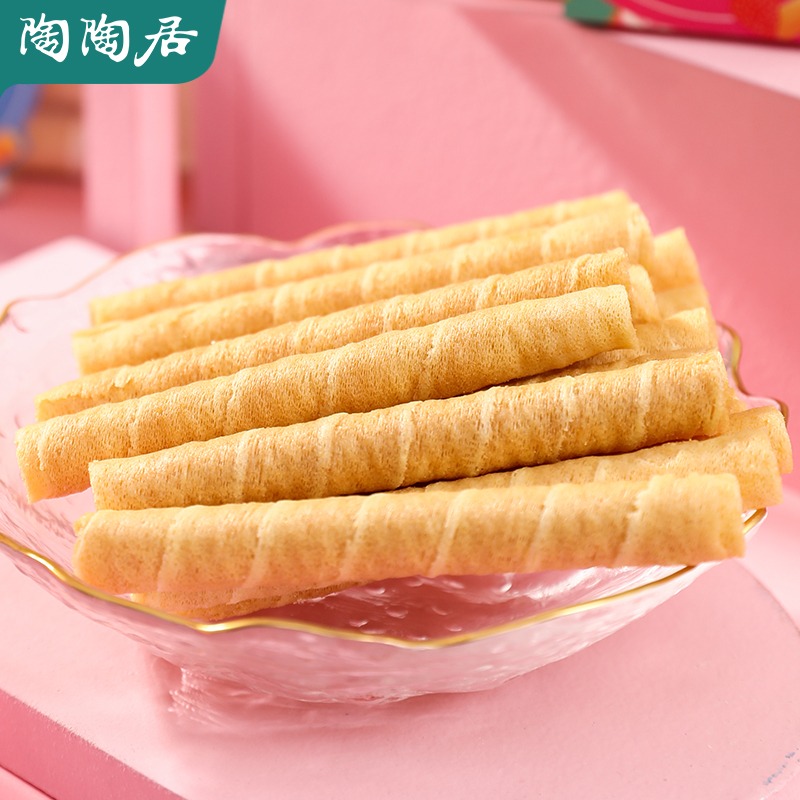 Get [Chinese timehonored brand] Tao Tao Ju crispy Chicken rolls 120g