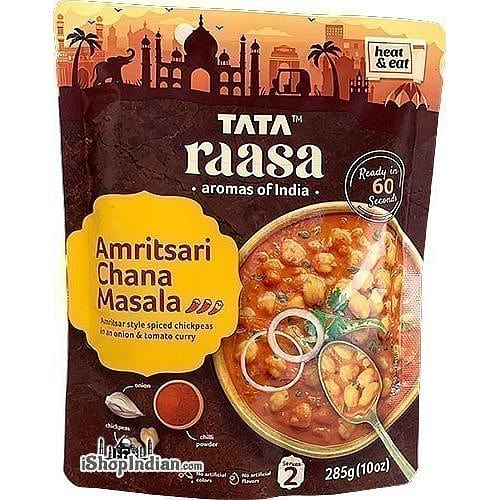 Tata Raasa Amritsari Chana Masala (Ready-to-Eat), 10 oz pack 10 oz