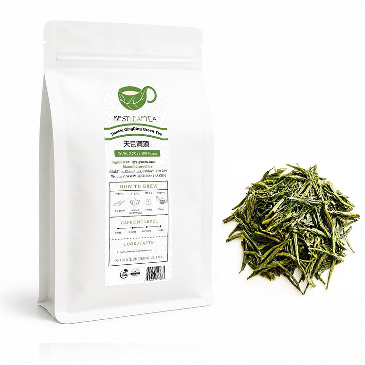 2026 Harvest Tianmu Qingding Green Tea 3.5 oz