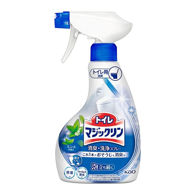 KAO Magiclean Toilet Cleaning Spray Mint 350ml 1 count