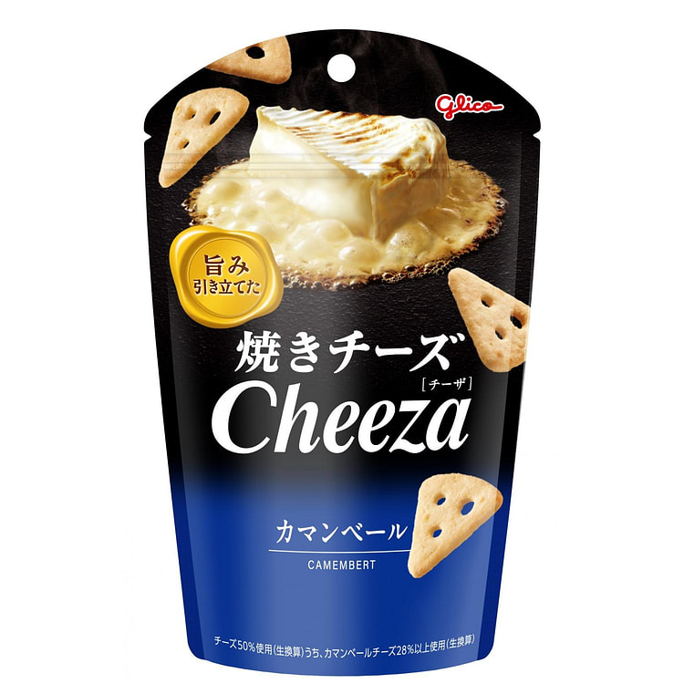 格力高 Cheeza 三角奶酪饼干 卡门贝尔奶酪味 32 克