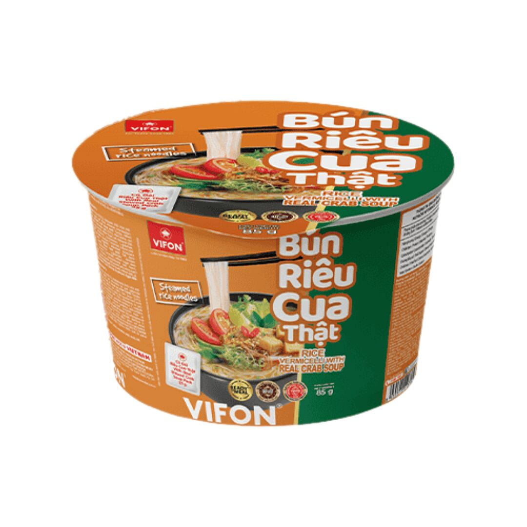 [6-BOWL] VIFON Crab Vermicelli Soup 2.9 oz*6 counts