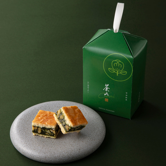 菓匠 清閑院 宇治抹茶 核桃 点心 5个