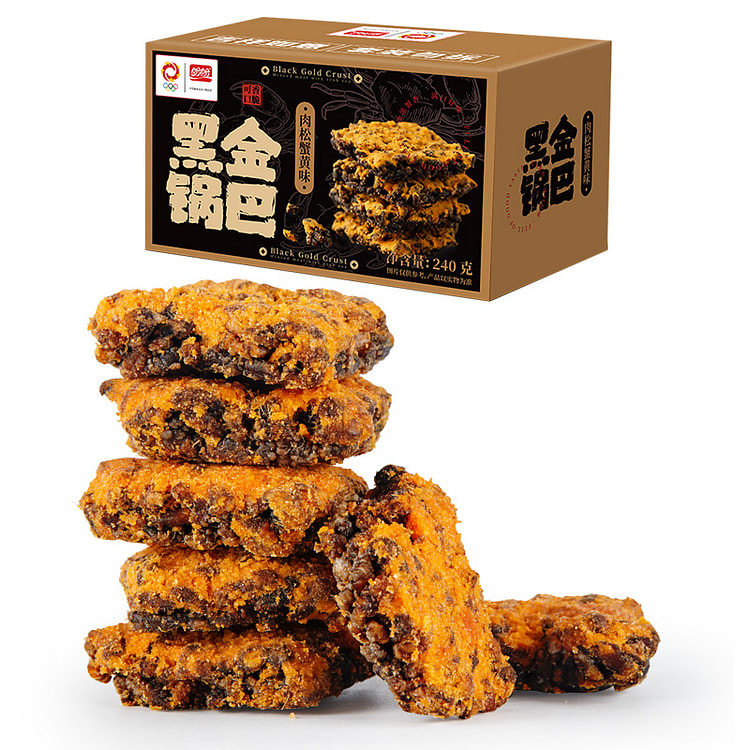 盼盼梅尼耶黑金锅巴240g/箱