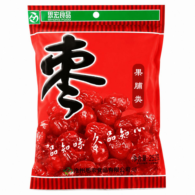 Jujube Snack Preserved Fruit Nourishment 252 g