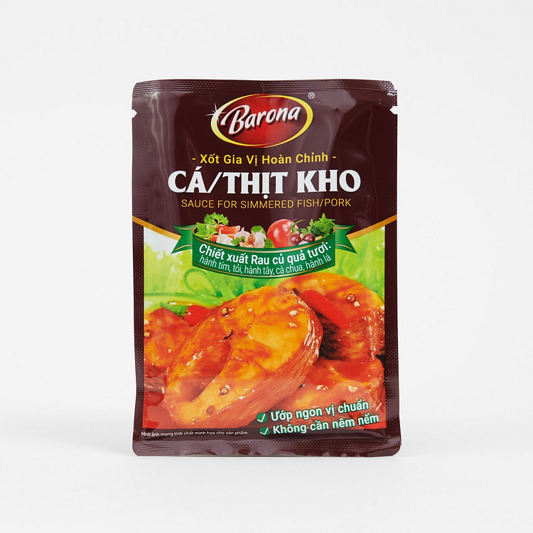 越南红烧鱼/猪肉的巴罗纳酱