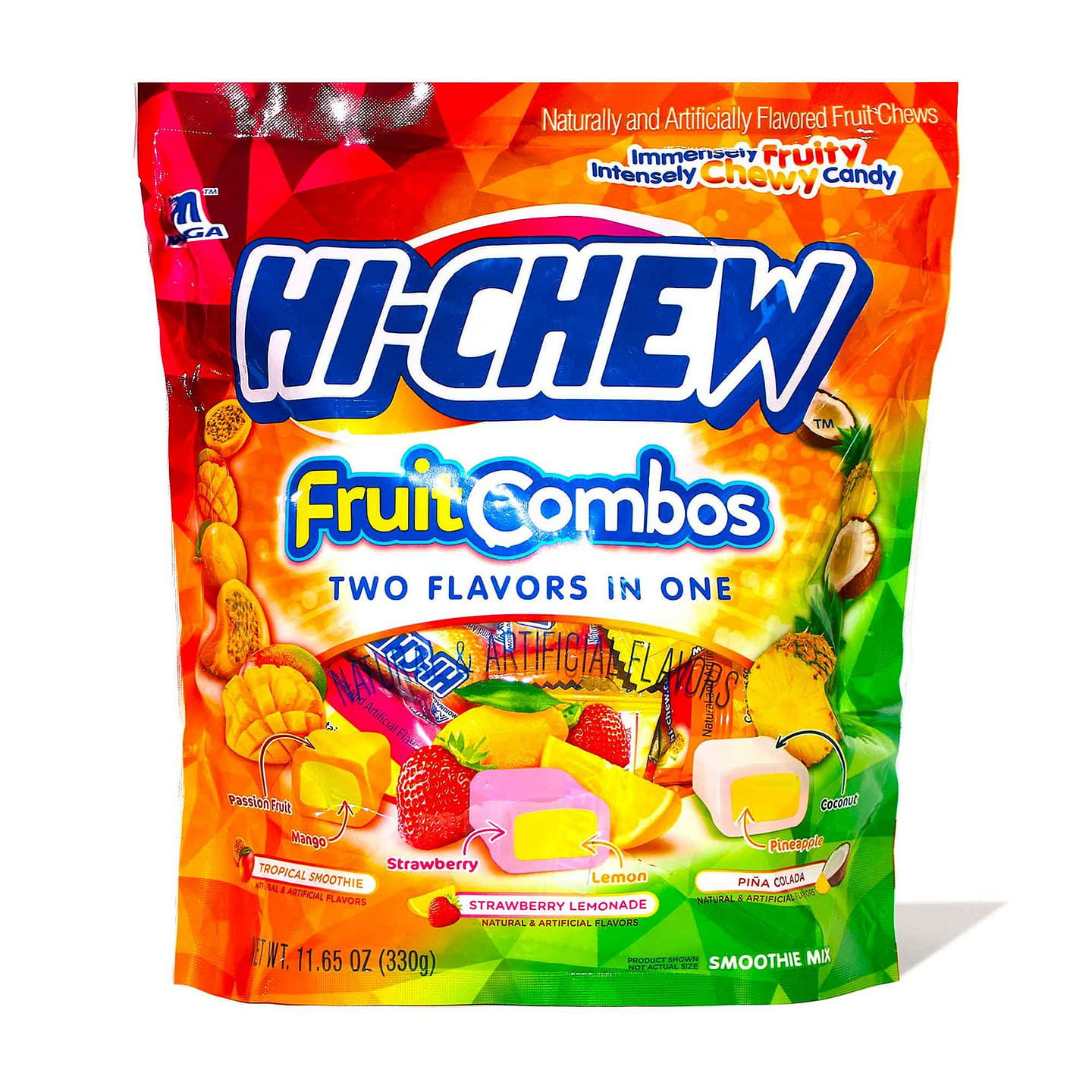 Hi-Chew Large Stand Bag: Fruit Combo 1 each