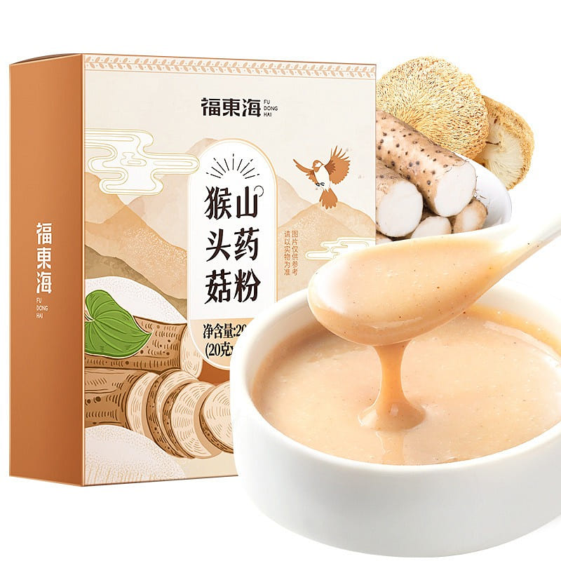 【 Fudonghai Product 】 Monkey Head mushroom Yam powder 200g/ box 200 g