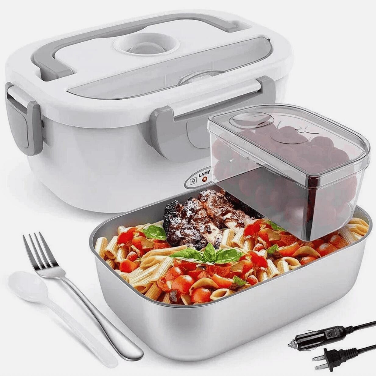 Cordless Electric Lunch Box for Adults Rechargeabl 1 pack