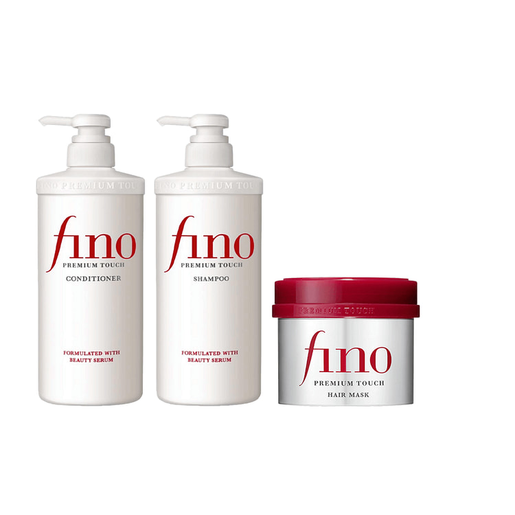 资生堂 FINO 洗发水+护发素+发膜套装
