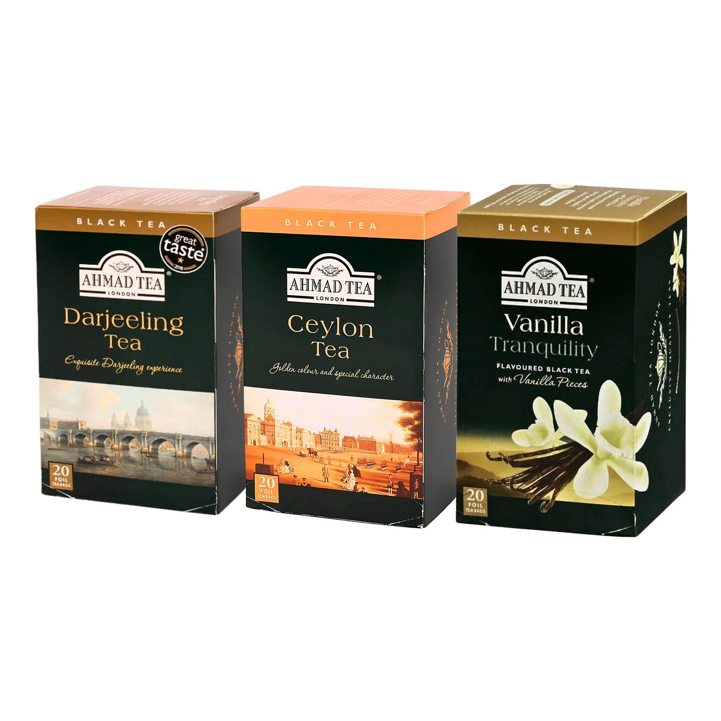 AHMAD TEA – Combo Classic Black Tea 1 each